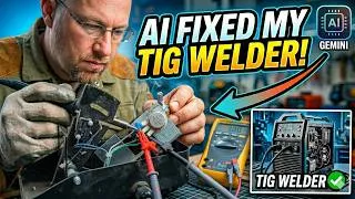 I Used AI to Fix My TIG Welder! (Foot Pedal Repair)